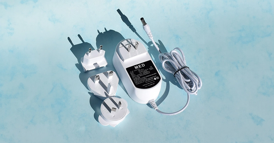 Medical Equipment approved Adapter
Compatible with all International Power